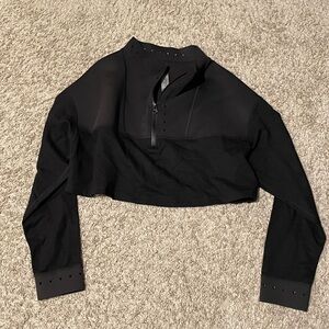 Gigi C Cutout Crop Jacket